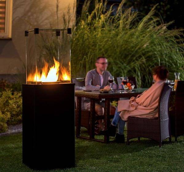 Газовый нагреватель Kratki PATIO Mini/M/G31/37Mbar/S, сталь, с ручным управлением Газовый нагреватель Kratki PATIO Mini/M/G31/37Mbar/S, сталь, с ручным управлением