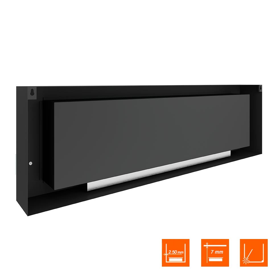 Биокамин SteelHeat WALL GRAND 1800 черный, стекло Биокамин SteelHeat WALL GRAND 1800 черный, стекло по цене 78 120 руб.