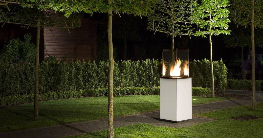 Газовый нагреватель Kratki PATIO/M/G31/37Mbar/B, белое стекло, с ручным управлением Газовый нагреватель Kratki PATIO/M/G31/37Mbar/B, белое стекло, с ручным управлением