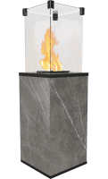 Газовый нагреватель Kratki PATIO/M/G31/37Mbar/Q/N/P/G, Naturali Pietra Grey, с ручным управлением Газовый нагреватель Kratki PATIO/M/G31/37Mbar/Q/N/P/G, Naturali Pietra Grey, с ручным управлением