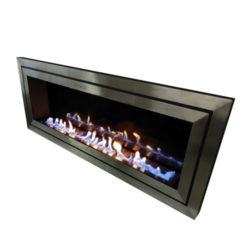 Биокамин "Русский огонь" Стенли 1300V встраиваемый с декоративным стеклом (стемалитом)