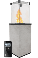 Газовый нагреватель Kratki PATIO/M/G31/37Mbar/Q/O/G, Oxide Grigio, с пультом управления Газовый нагреватель Kratki PATIO/M/G31/37Mbar/Q/O/G, Oxide Grigio, с пультом управления