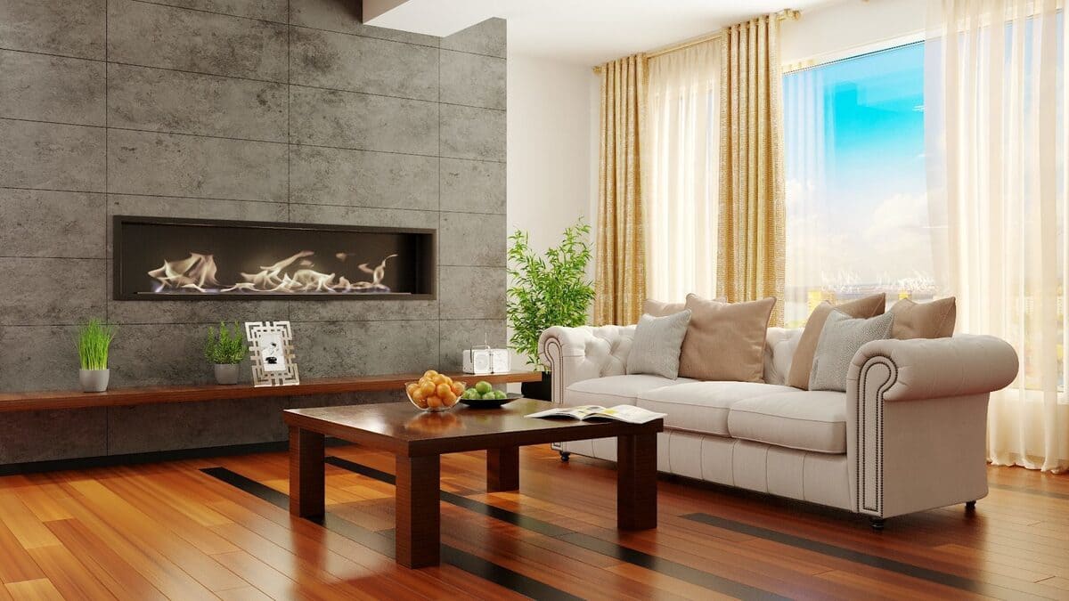 Биокамин "Русский огонь" Гефест 2060 встраиваемый с декоративным стеклом (стемалитом) по цене 86 590 руб.