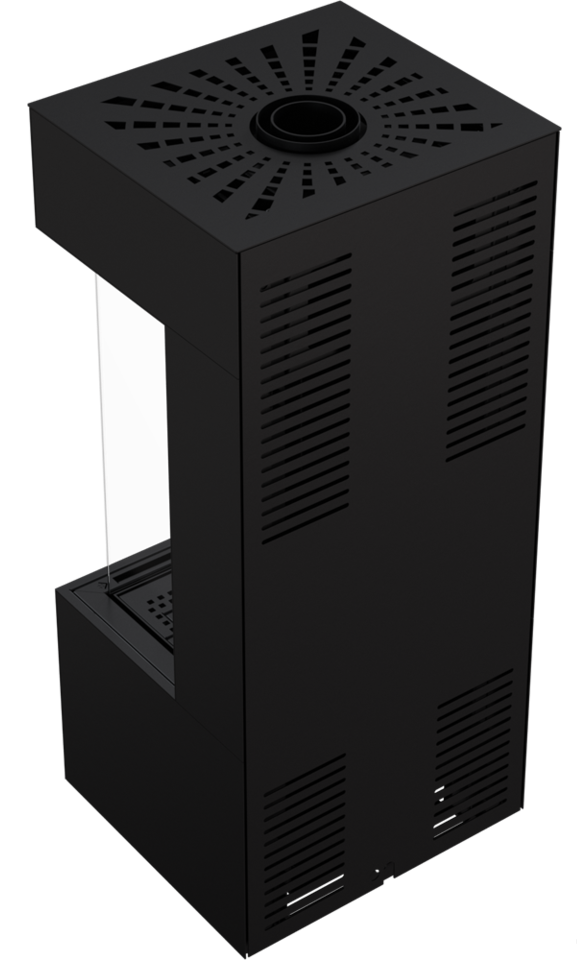 Каминокомплект газовый Kratki LEO/HOME/BOX/LP/45/68/G31/37MBAR/C, баллонный газ Каминокомплект газовый Kratki LEO/HOME/BOX/LP/45/68/G31/37MBAR/C, баллонный газ