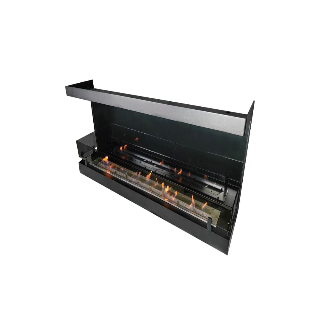 Биокамин "Русский огонь" Честер Фронт 700 с защитным и декоративным стеклом по цене 39 943 руб.