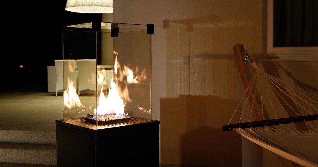 Газовый нагреватель Kratki PATIO/M/G31/37Mbar/Q/O/G, Oxide Grigio, с пультом управления Газовый нагреватель Kratki PATIO/M/G31/37Mbar/Q/O/G, Oxide Grigio, с пультом управления