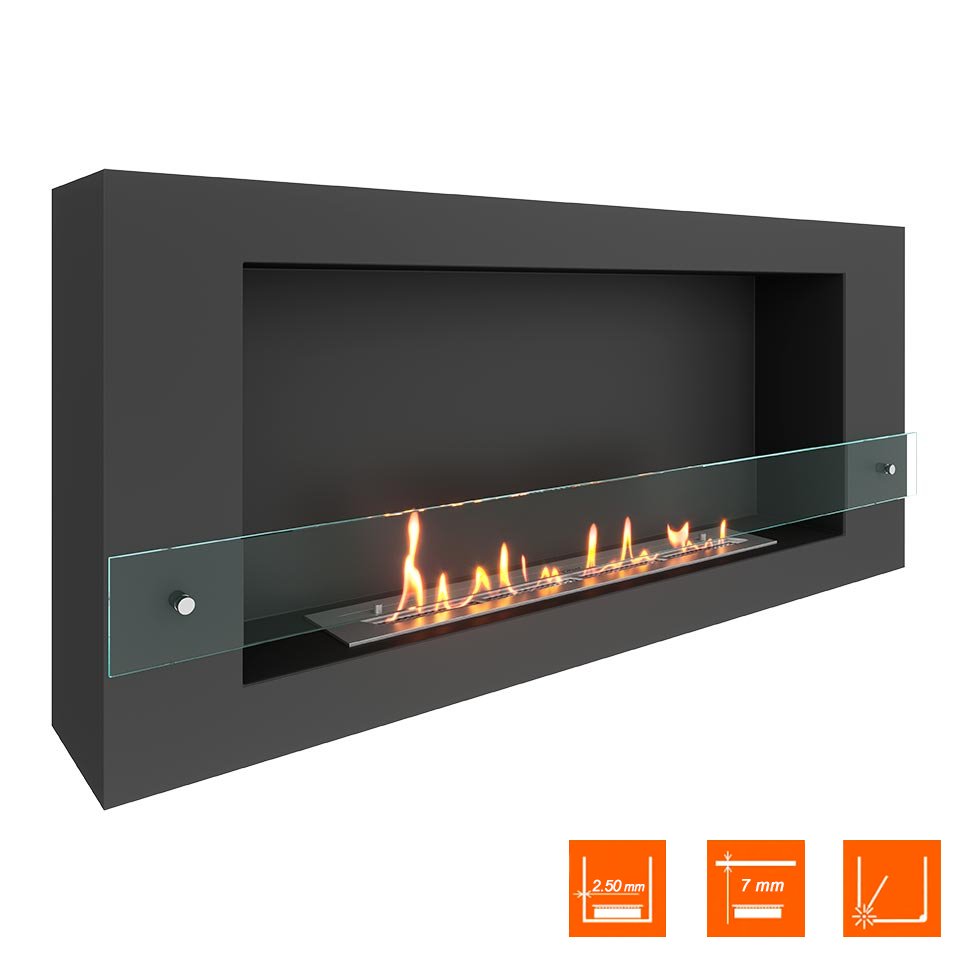 Биокамин SteelHeat WALL  LONG 1200 черный, стекло Биокамин SteelHeat WALL  LONG 1200 черный, стекло по цене 47 460 руб.