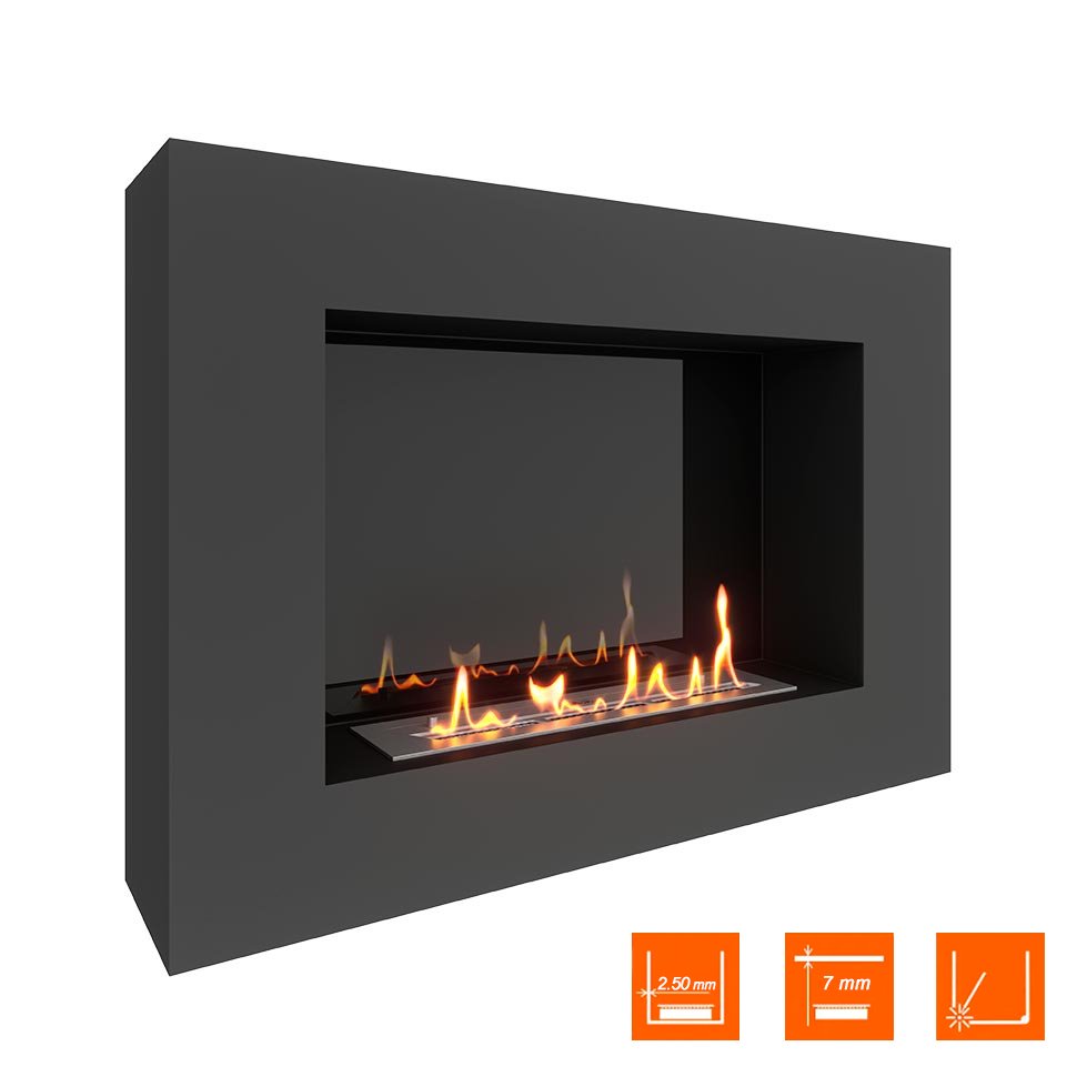 Биокамин SteelHeat WALL GRAND 900 черный, стемалит Биокамин SteelHeat WALL GRAND 900 черный, стемалит по цене 43 260 руб.