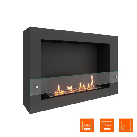 Биокамин SteelHeat WALL ONE 800 черный, стекло Биокамин SteelHeat WALL ONE 800 черный, стекло по цене 28 035 руб.