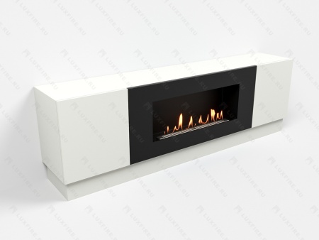 Тумба универсальная Lux Fire "Байкал" 1600, белый, с биокамином 900 по цене 73 854 руб.