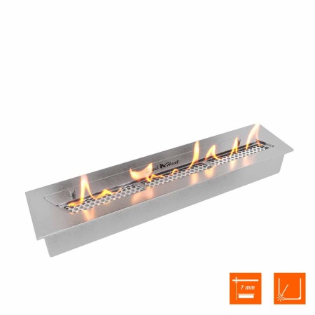 Биокамин SteelHeat WALL FRAME ONE 900 серый, стекло по цене 52 290 руб.