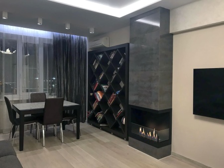 Встроенный биокамин Lux Fire Угловой 555 М (правый угол) по цене 49 390 руб.