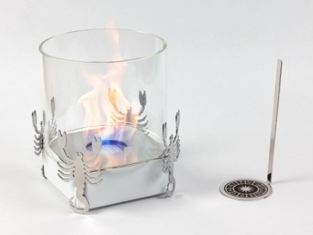 Настольный биокамин Lux Fire Зодиак "Скорпион" Белый по цене 15 000 руб.