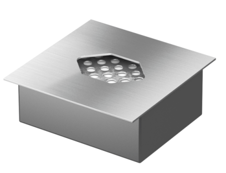 Квадратный контейнер ZeFire 150 по цене 5 500 руб.