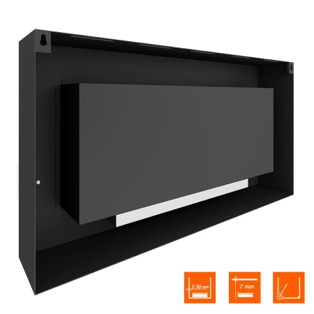 Биокамин SteelHeat WALL GRAND 1200 черный, стекло Биокамин SteelHeat WALL GRAND 1200 черный, стекло по цене 48 930 руб.