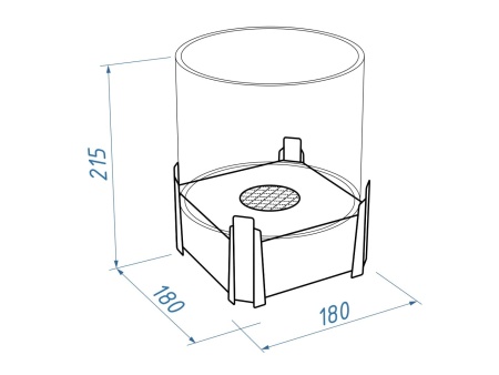 Биокамин настольный Lux Fire "Пограничный" М по цене 14 030 руб.
