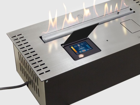 Автоматический биокамин Lux Fire Smart Flame 700 RC INOX по цене 295 460 руб.