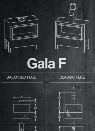 
Газовая топка Vero Design GA 4 F